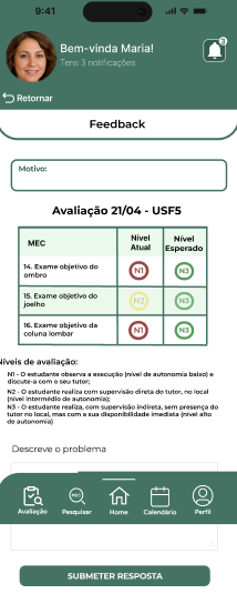 Tutor Sending Feedback